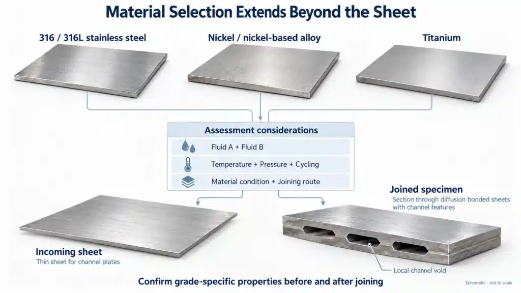 hydrogen-heat-exchanger-material-selection
