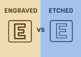 engraved vs etched Engraved vs etched