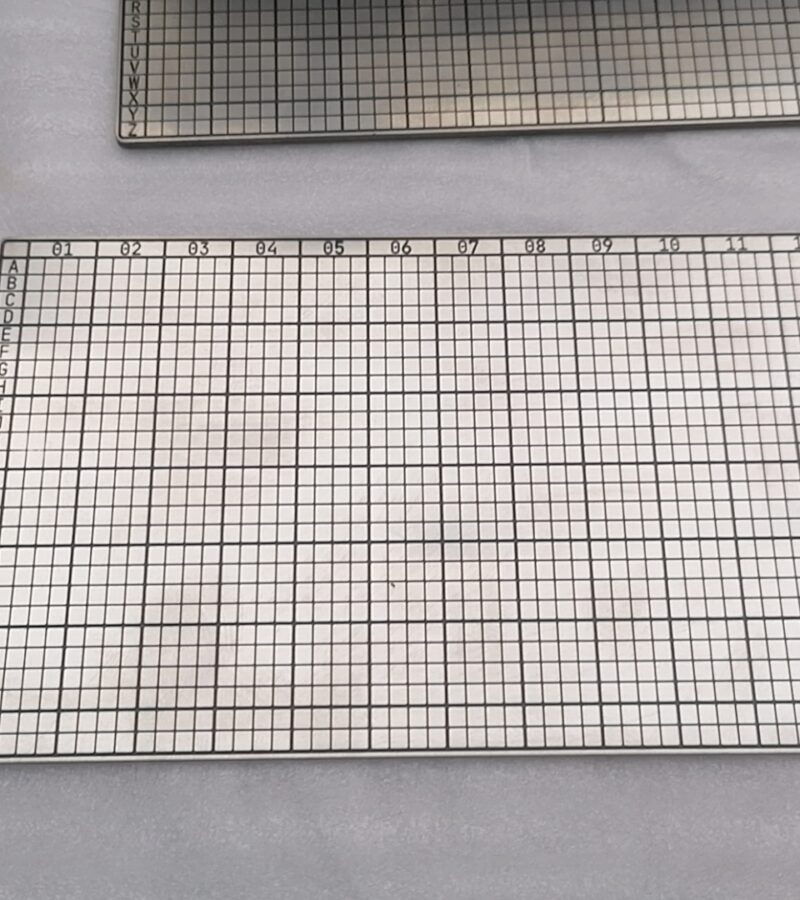 nickel-etched plate